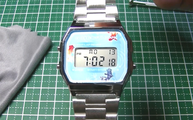チープカシオ(A158WA-1)の文字盤カスタム手順を公開！ | カシオ腕時計 
